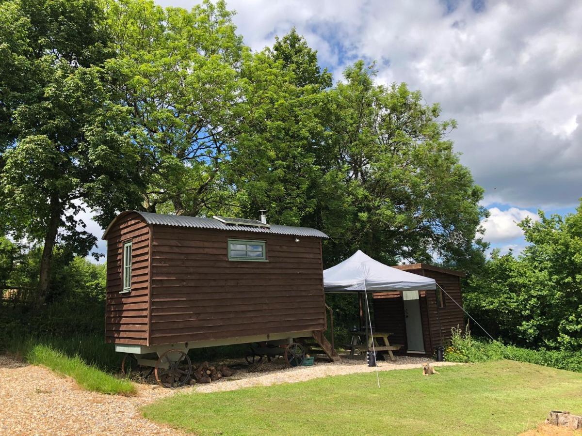 The Shepherds Hut At The Shippen, Tiphayes Honiton Kültér fotó