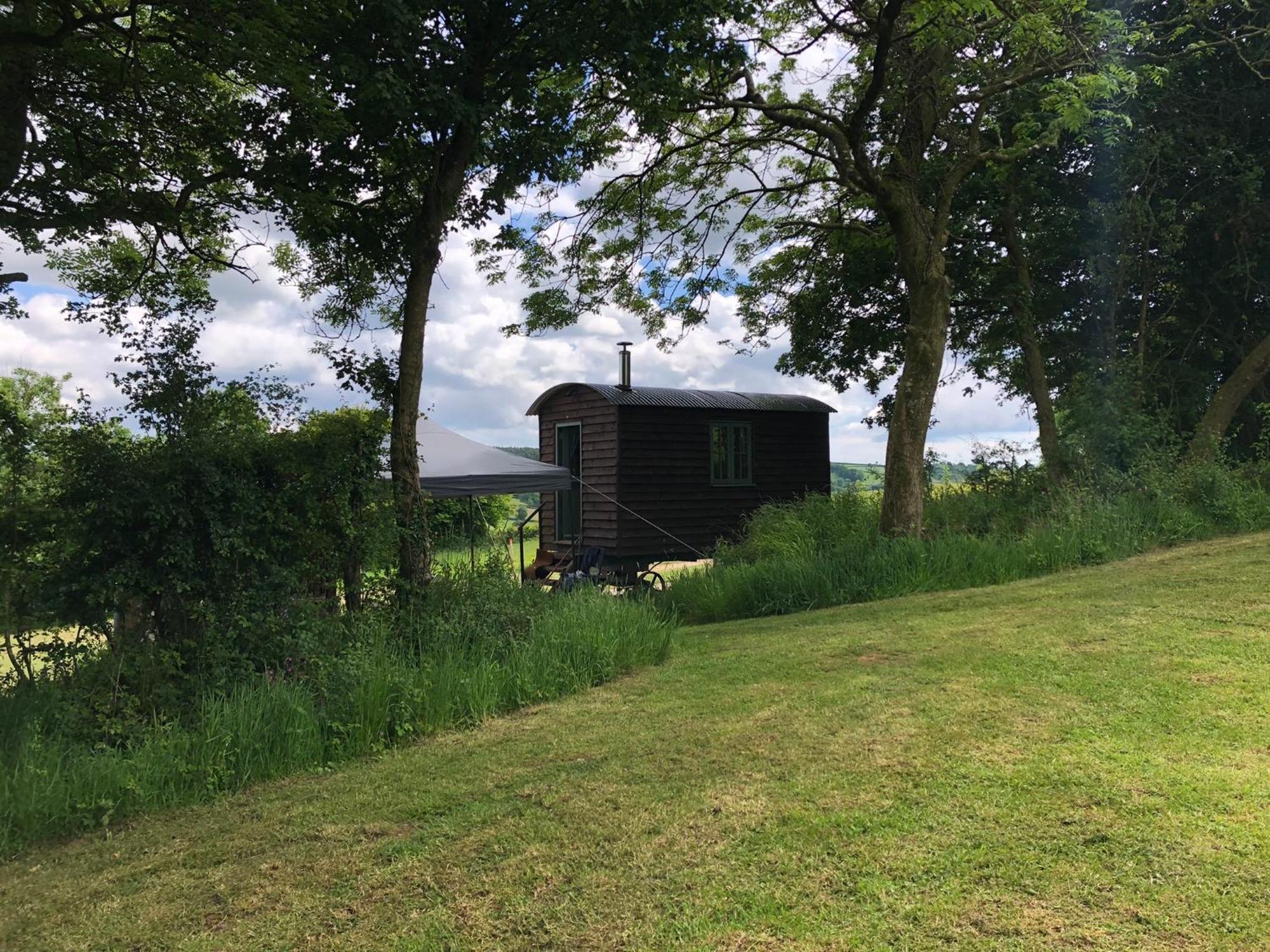 The Shepherds Hut At The Shippen, Tiphayes Honiton Kültér fotó