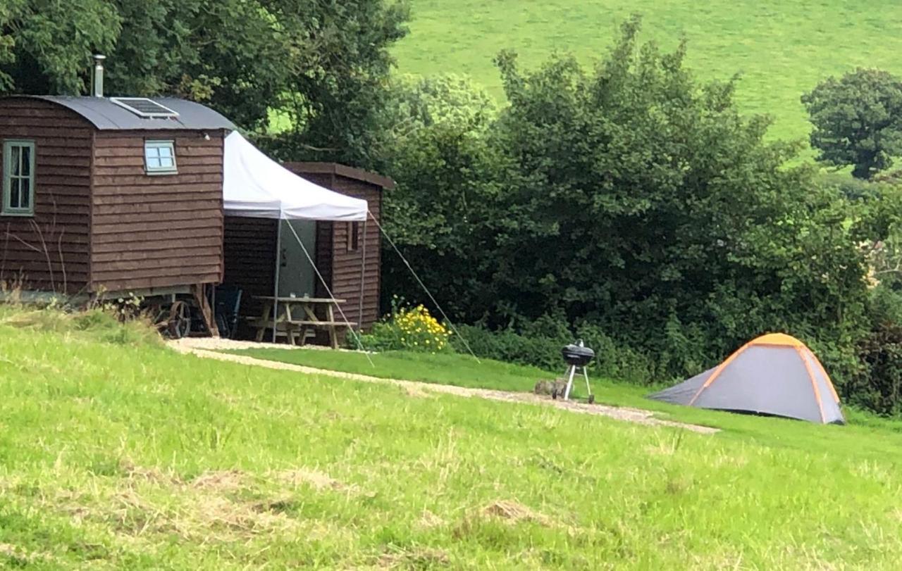 The Shepherds Hut At The Shippen, Tiphayes Honiton Kültér fotó